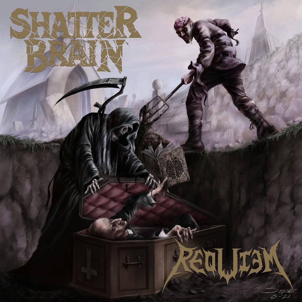 Image of Shatter Brain / Requiem Split Vinyl LP