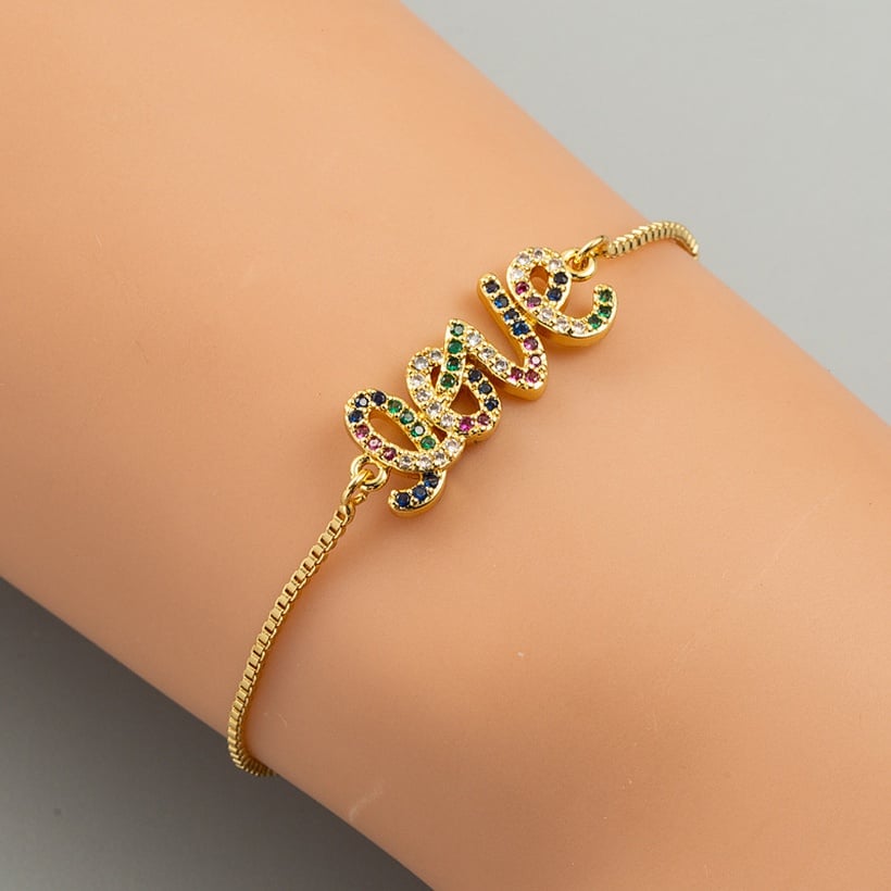 Image of Colorful Crystal Bracelet