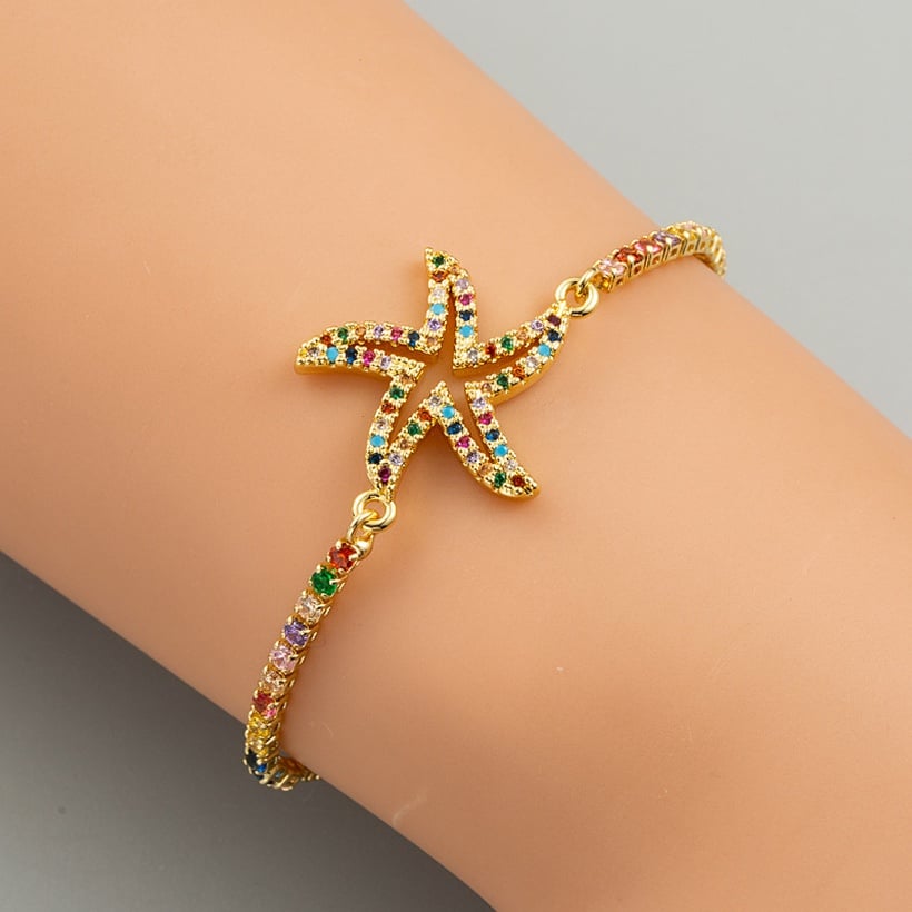 Image of Colorful Crystal Bracelet