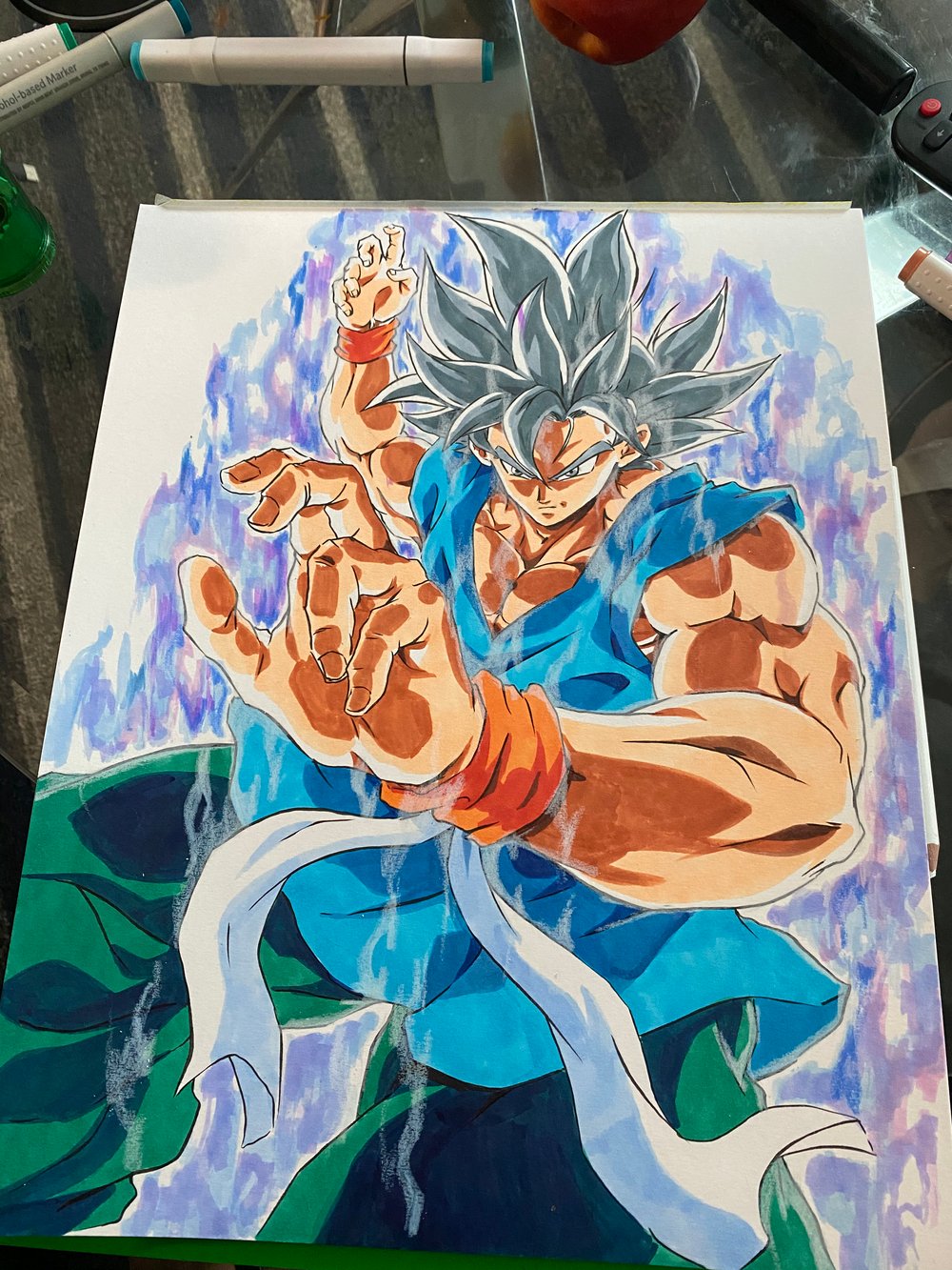 Image of Goku end of z mui 