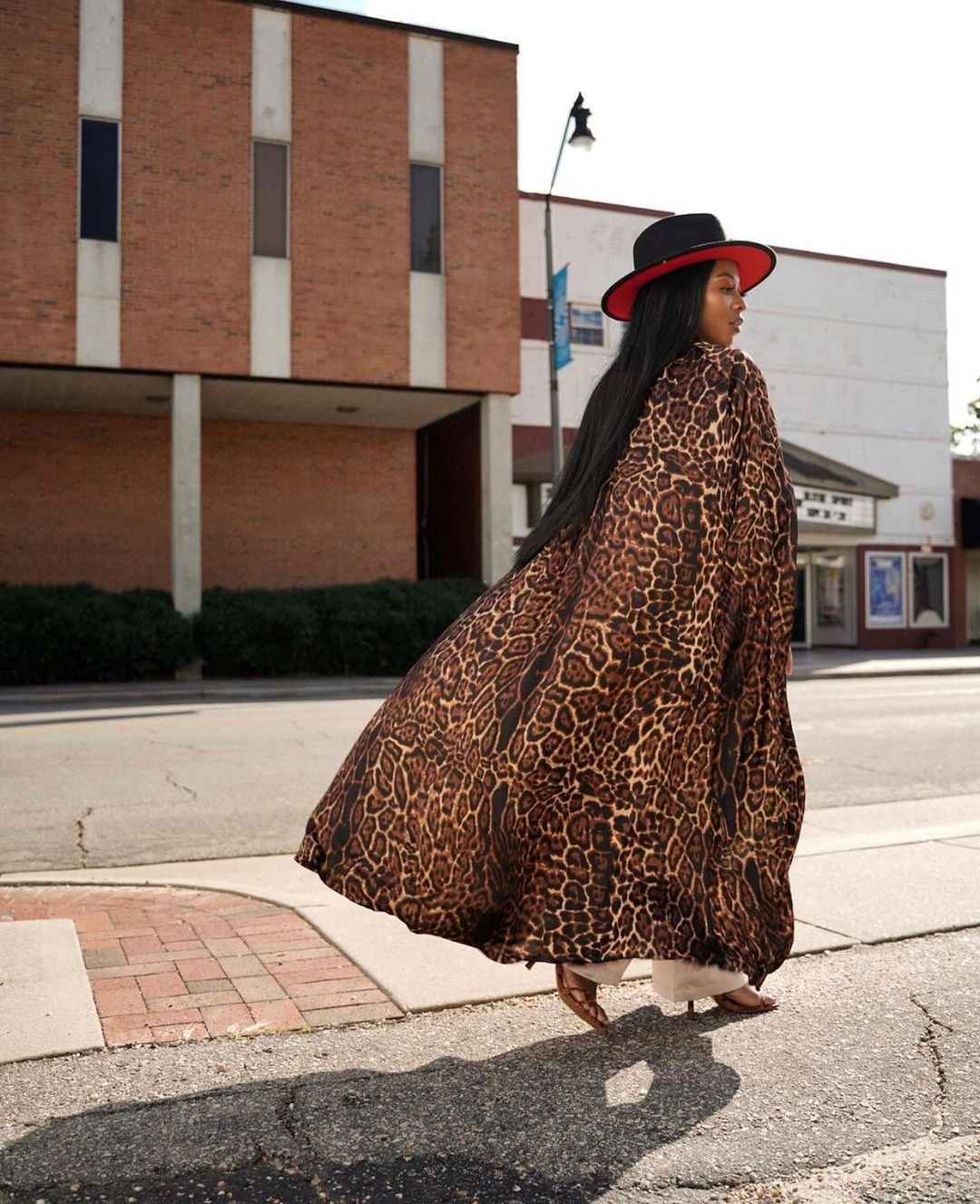 Image of Wide Brim Show Stopper Fedora- Multi Color