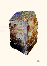 Stone Lithograph - Concrete House 