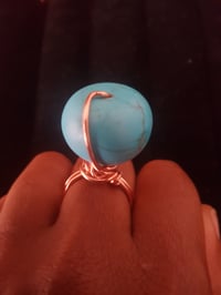 Image 4 of Turquoise Crystal Rings (1)