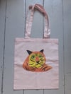 Big cat Tote bag 