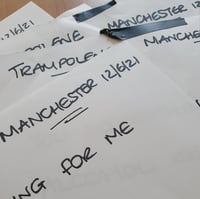 Image 4 of Signed setlist 