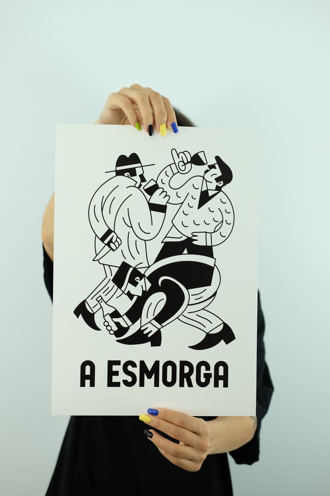 Image of A ESMORGA - NEGRO