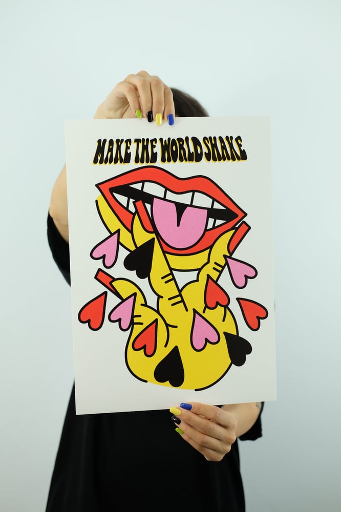 Image of ON SALE- MAKE THE WORLD SHAKE