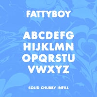 Image 2 of Fattyboy & Foamyboy - Fonts