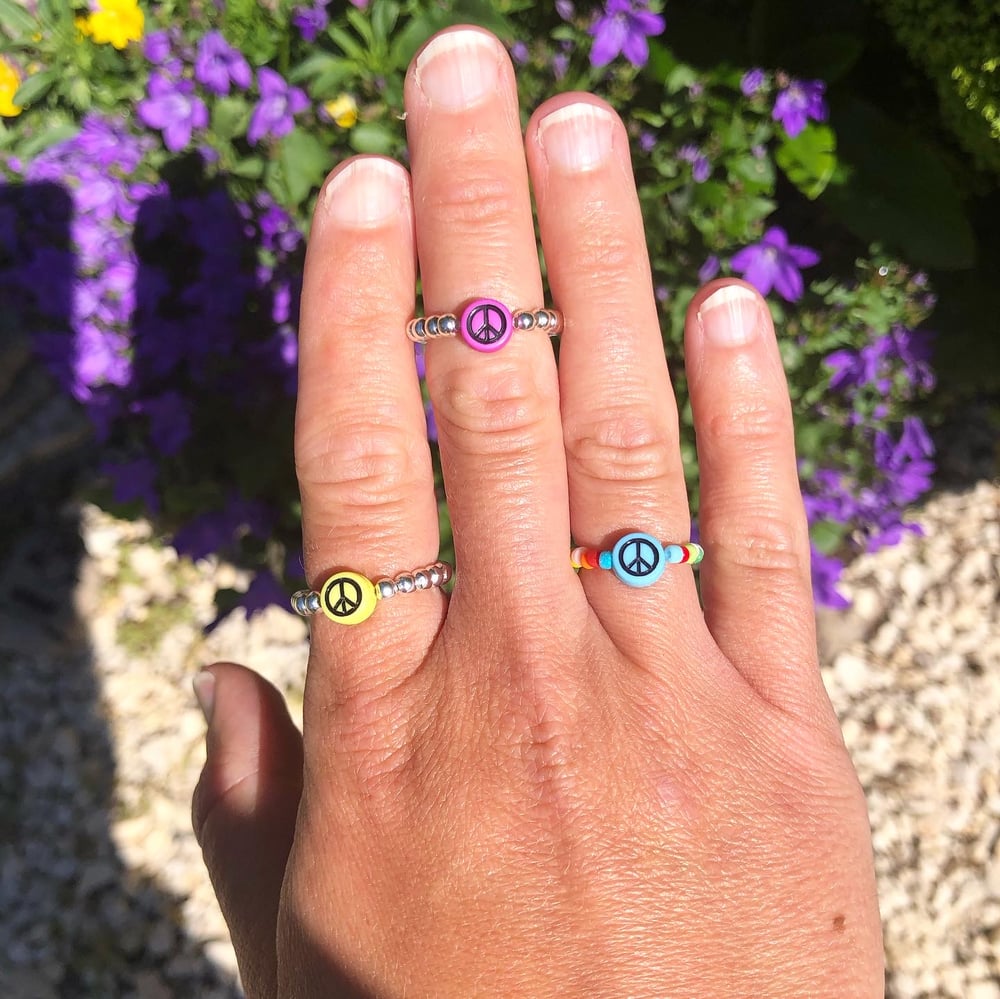 Image of Peace rings or bracelets 