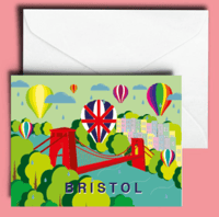 Bristol Balloon Fiesta Greeting Card