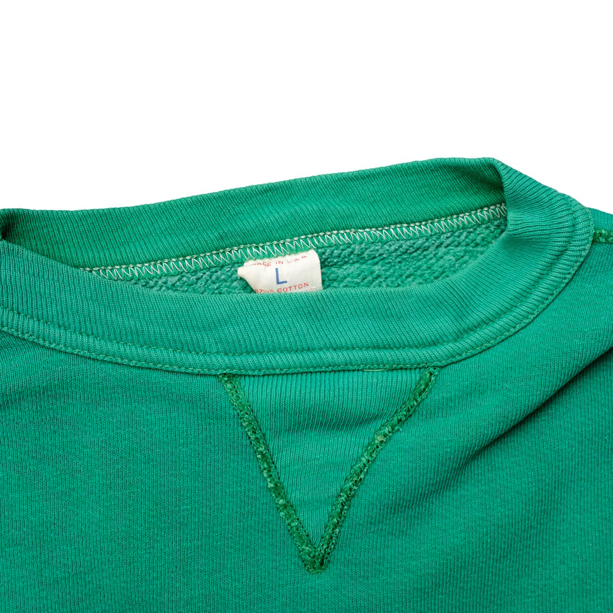 Image of Vintage 1960's Green Russell Southern Sweatshirt