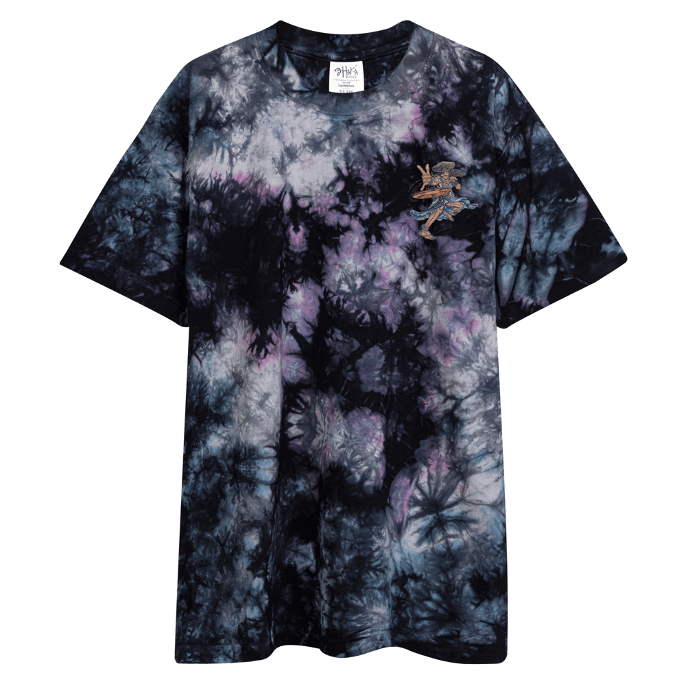 "R0N1N" SLO Tie-Dye Shirt [ART ILLUSTRATED BY GREGORY HAWKINS]