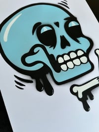 Image 4 of SkullTag BabyBlue
