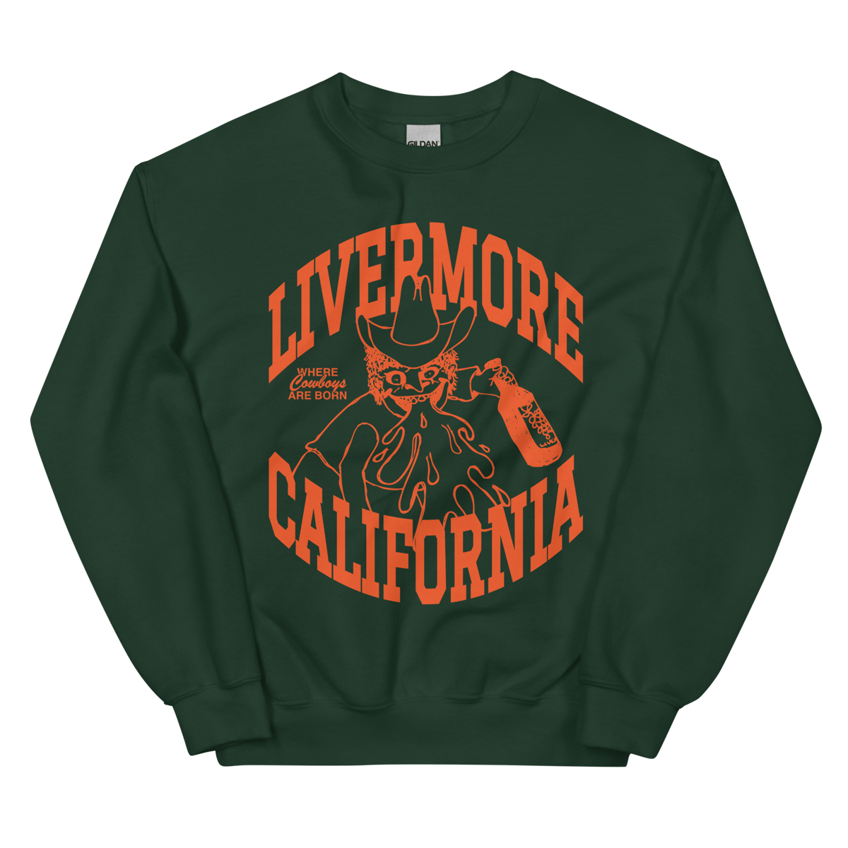 Image of Cowboy Crewneck (Green)