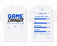 Royal Blue/White Game Changer Tee