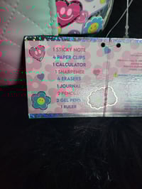 Image 2 of Pink Cosmetic Box With Accessories 