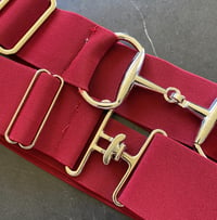 Image 2 of 2” sale belts reds and purples 