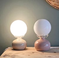 Image 7 of Petite lampe Ceramique  & Opaline