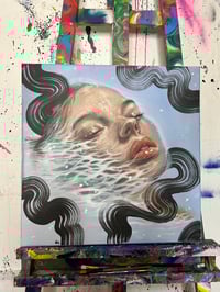 Image 4 of “SURRENDER” ORIGINAL ACRYLIC PAINTING BY NIKITA ROSALIND NIKI