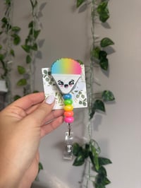 colorful snowcone 