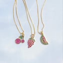 Grapes - Fruit Necklace