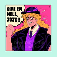 Speedwagon Mini Print