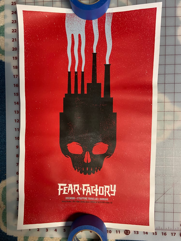 Image of Fear Factory, Soilwork, Strapping Young Lad, Darkane POSTER
