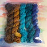 Image 3 of 5-skein Mini Set - Clouded Winter Whispers