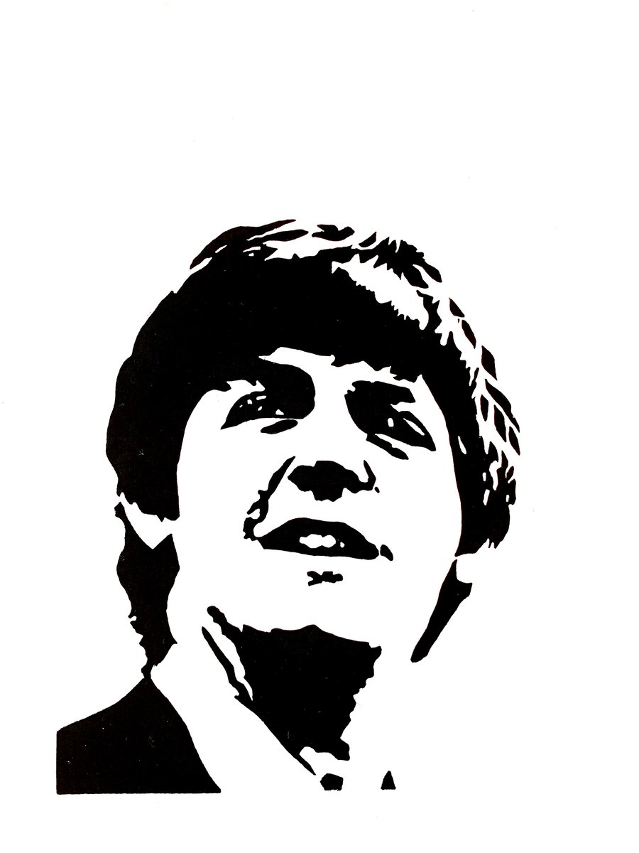 Paul McCartney (Linocut Print) | Chai Monster Productions