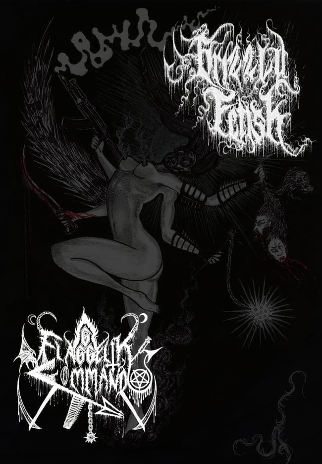 Grizzly Fetish/ Flaggelik Kommando 666 Split - Special Edition 