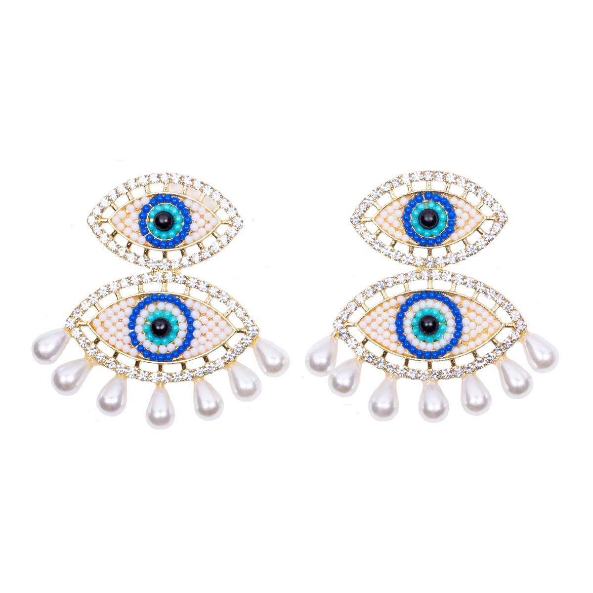 Iris Eye Earrings