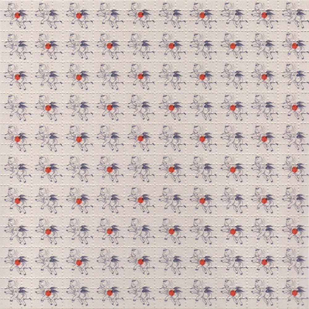 FLYING ELEPHANTS / BLOTTER ART