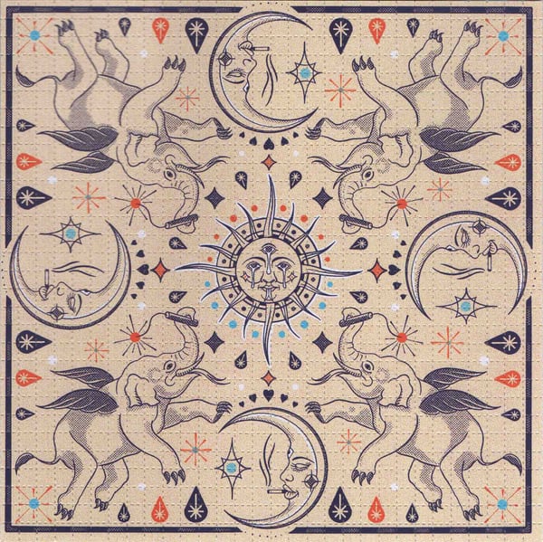 Image of FLYING ELEPHANTS / BLOTTER ART