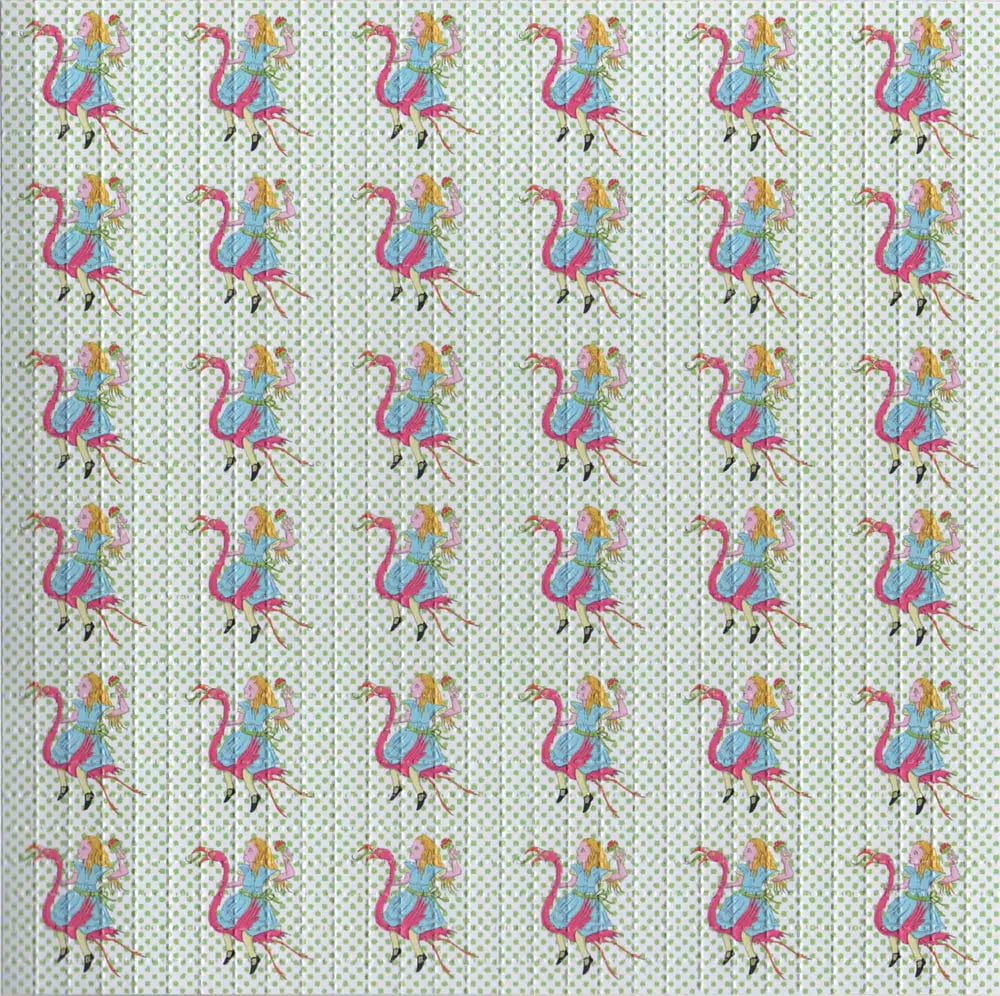 FLAMINGO ALICE / BLOTTER ART