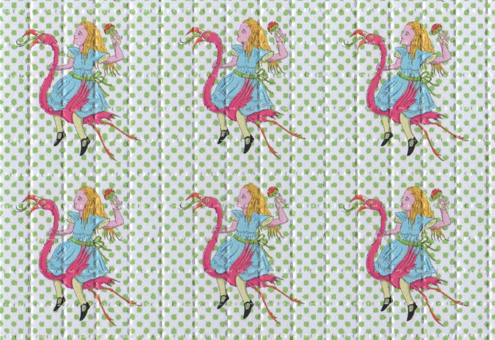 FLAMINGO ALICE / BLOTTER ART