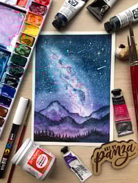 Image 3 of Milky Way Mountainscape