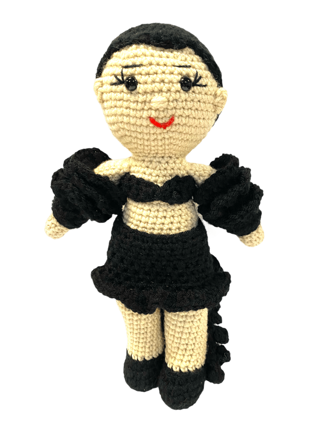 I adore Selena so I had to make a crochet doll version of her. #croche