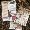 SMALL BUSINESS PLANNER WITH STICKERS