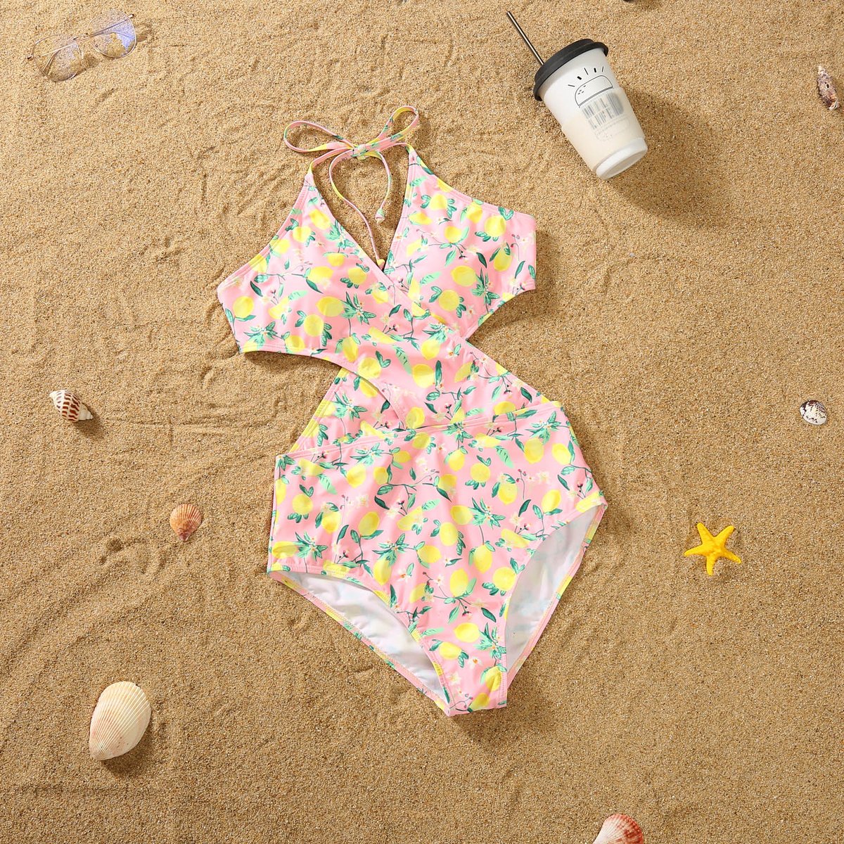 Image of Mumma & Me 'Lemonade' Matching Family Swimwear