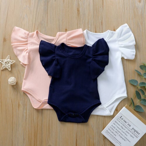Image of Mumma & Me 'Angel' Frill Sleeve Bodysuit
