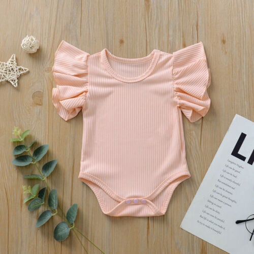 Image of Mumma & Me 'Angel' Frill Sleeve Bodysuit