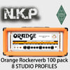 N.K.P ORANGE ROCKERVERB 100 PACK (8 studio profiles) 