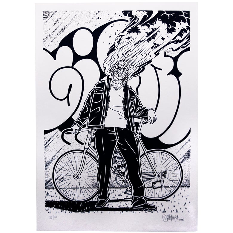 Image of Mike Giant Limited edition screen print