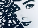 AUDREY HEPBURN Hand pulled Screenprint