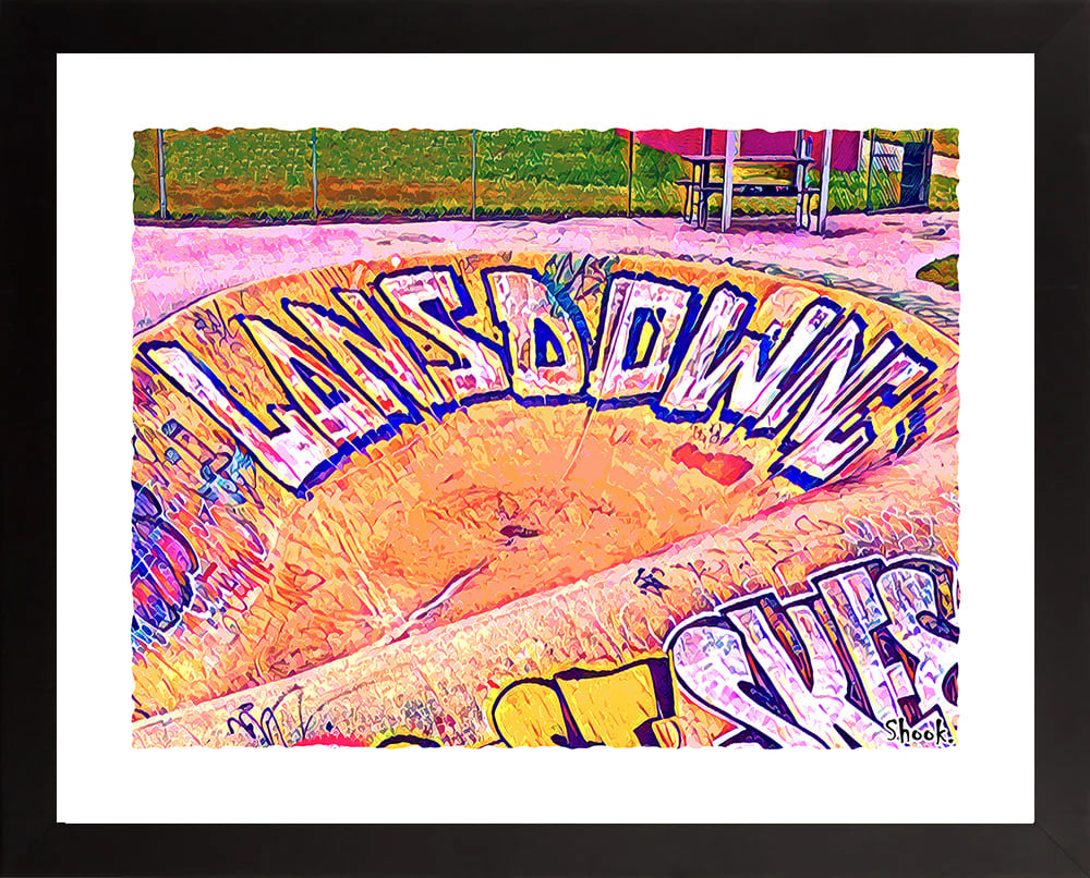 Lansdowne Skatepark, Baltimore MD Giclée Art Print (Multi-size options)