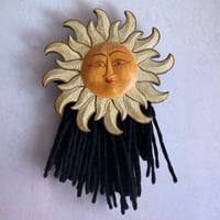 Image 2 of BLACK synthetic dreadlock extensions
