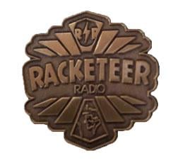 Official Racketeer Radio Pin