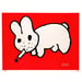 Image of Frank Kozik Smorkin Labbit Ltd edition - Red