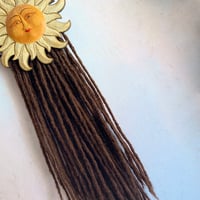 Image 2 of BROWN synthetic dreadlock extensions