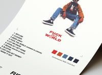 Image 3 of Brent Faiyaz - Fuck the World Album Cover Poster